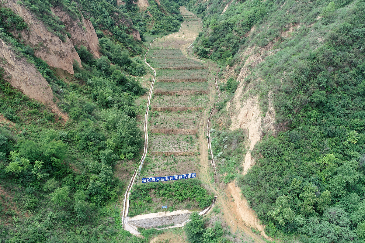 浩吉鐵路寧家河3號(hào)棄土場(chǎng)