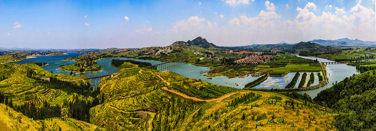 山東省莒縣長(zhǎng)遠(yuǎn)小流域綜合治理 馬良/供圖