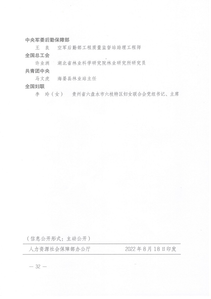 關(guān)于表彰全國綠化先進集體、勞動集體和先進工作者的決定 人社部發(fā)[2022]52號_頁面_32.jpg