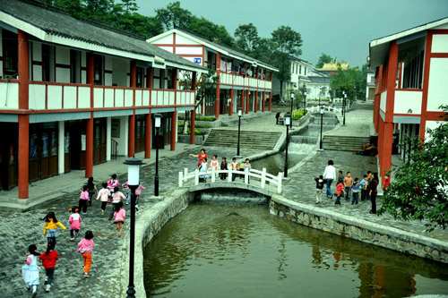 四川省綿竹市濕地溝清潔小流域